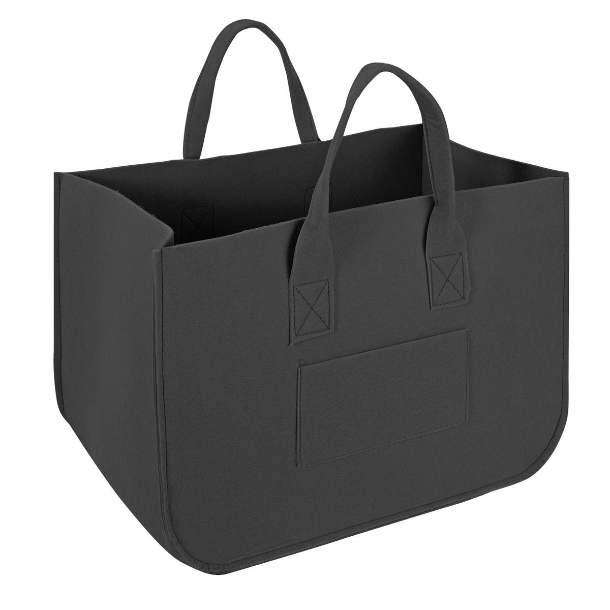 cortex-london-york-black-felt-storage-basket-organisers-2pk