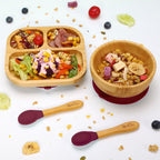 cortex-london-windsor-bamboo-suction-feeding-set-with-bowl-square-plate-and-spoons