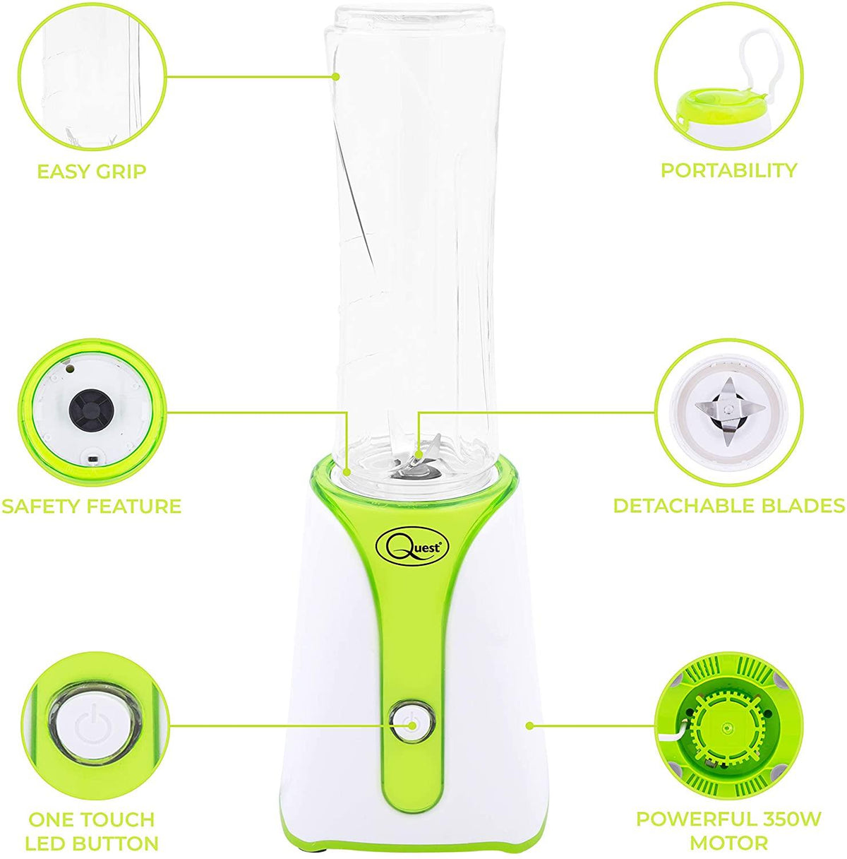 cortex-london-windsor-quest-600ml-personal-blender-green-white-bpa-free