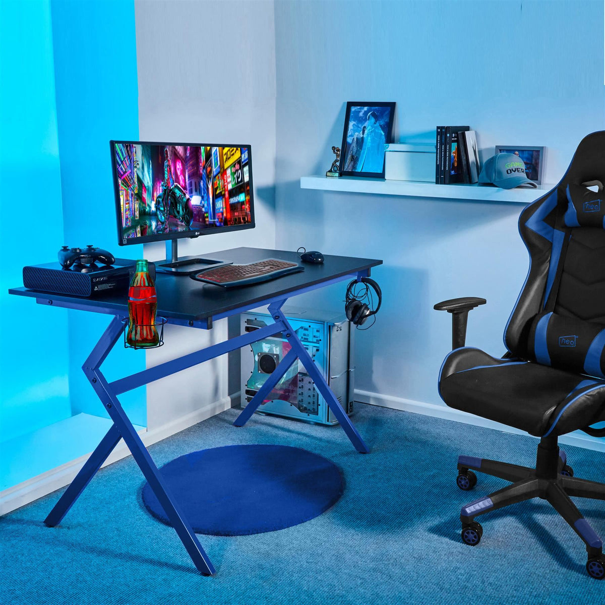 cortex-london-windsor-neo-ergonomic-gaming-desk-headphone-hook-cup-holder-cable-management