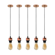 cortex-london-kensington-industrial-rose-gold-e27-pendant-light-holder-five-pack