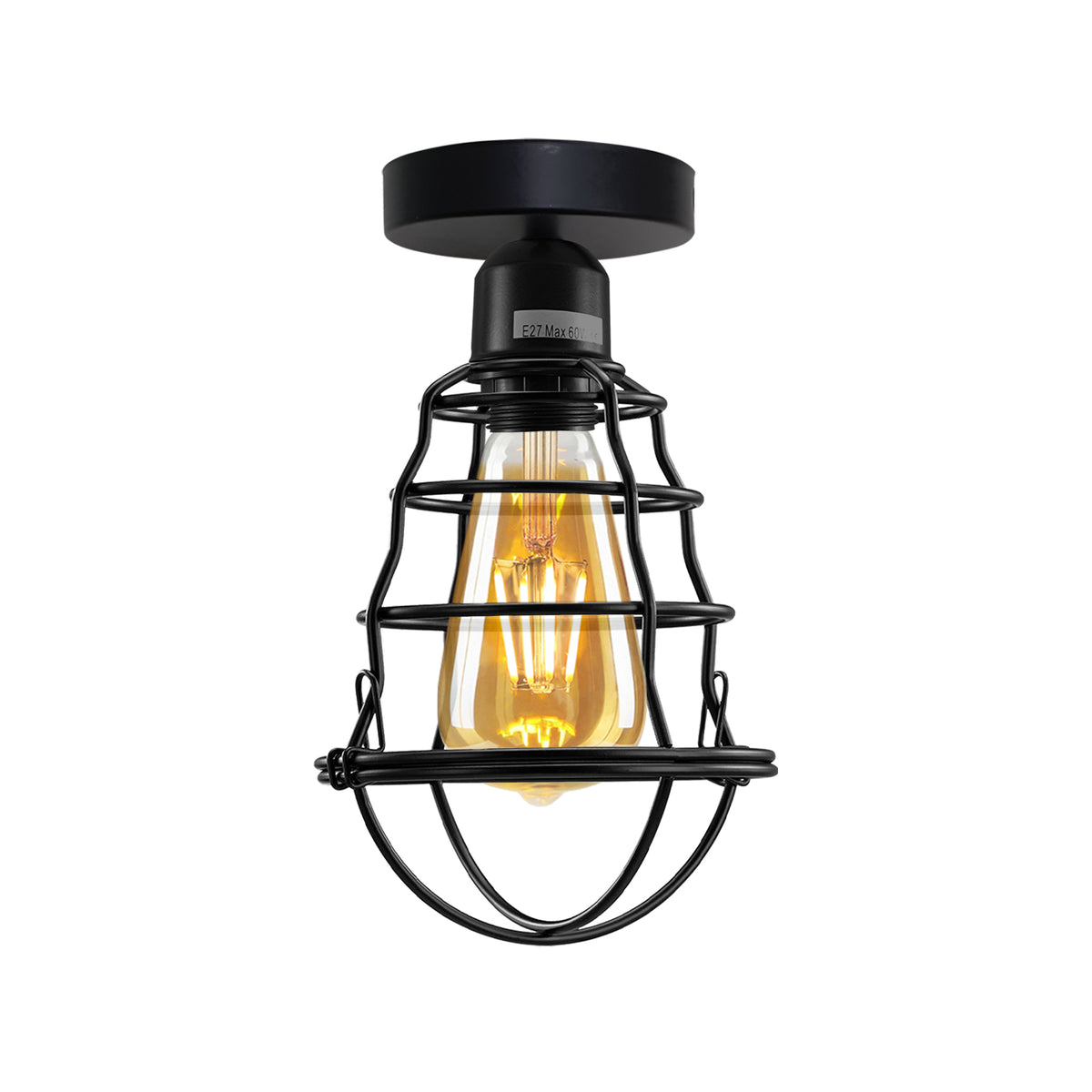 cortex-london-kensington-vintage-industrial-wavy-wire-cage-ceiling-light-e27-metal
