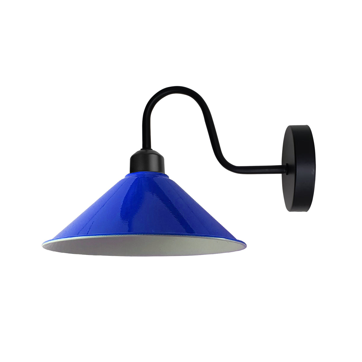 cortex-london-york-vintage-wall-light-e27-navy-blue-black-metal-cone-shade