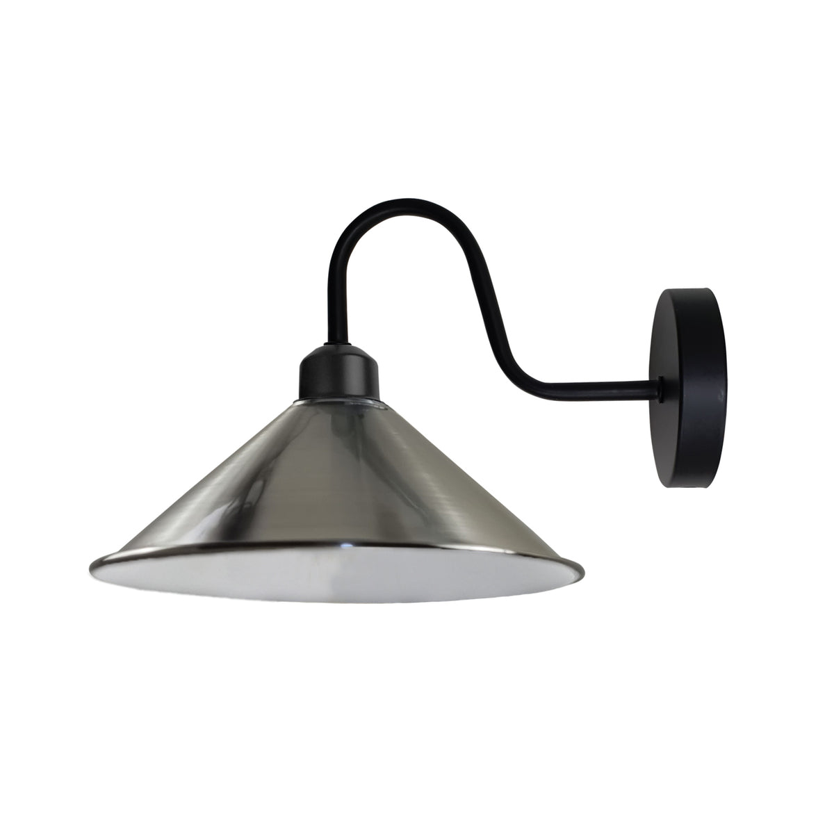 cortex-london-york-satin-nickel-black-swan-neck-wall-light-e27-metal-cone-shade