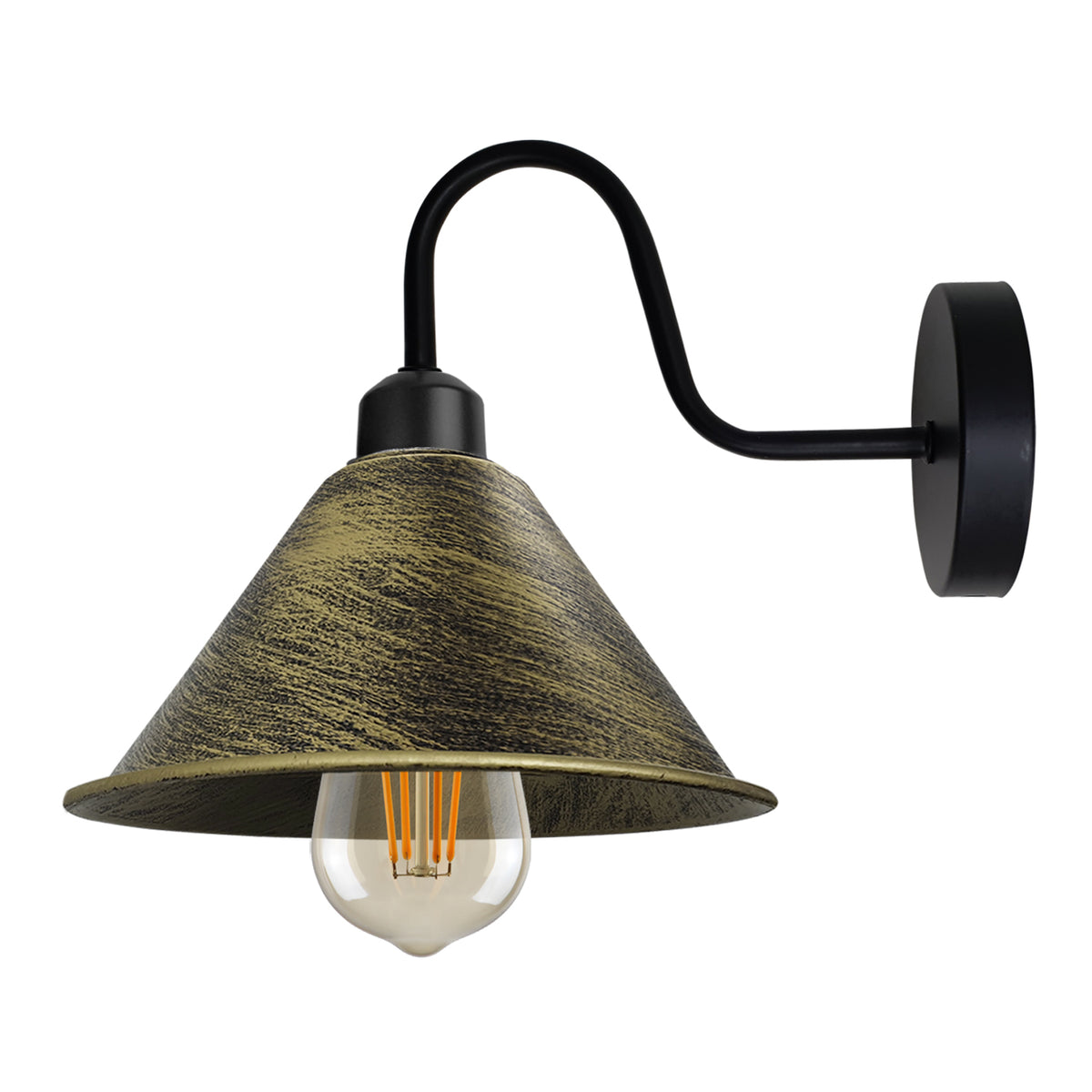 cortex-london-windsor-brushed-brass-black-vintage-e27-cone-wall-light