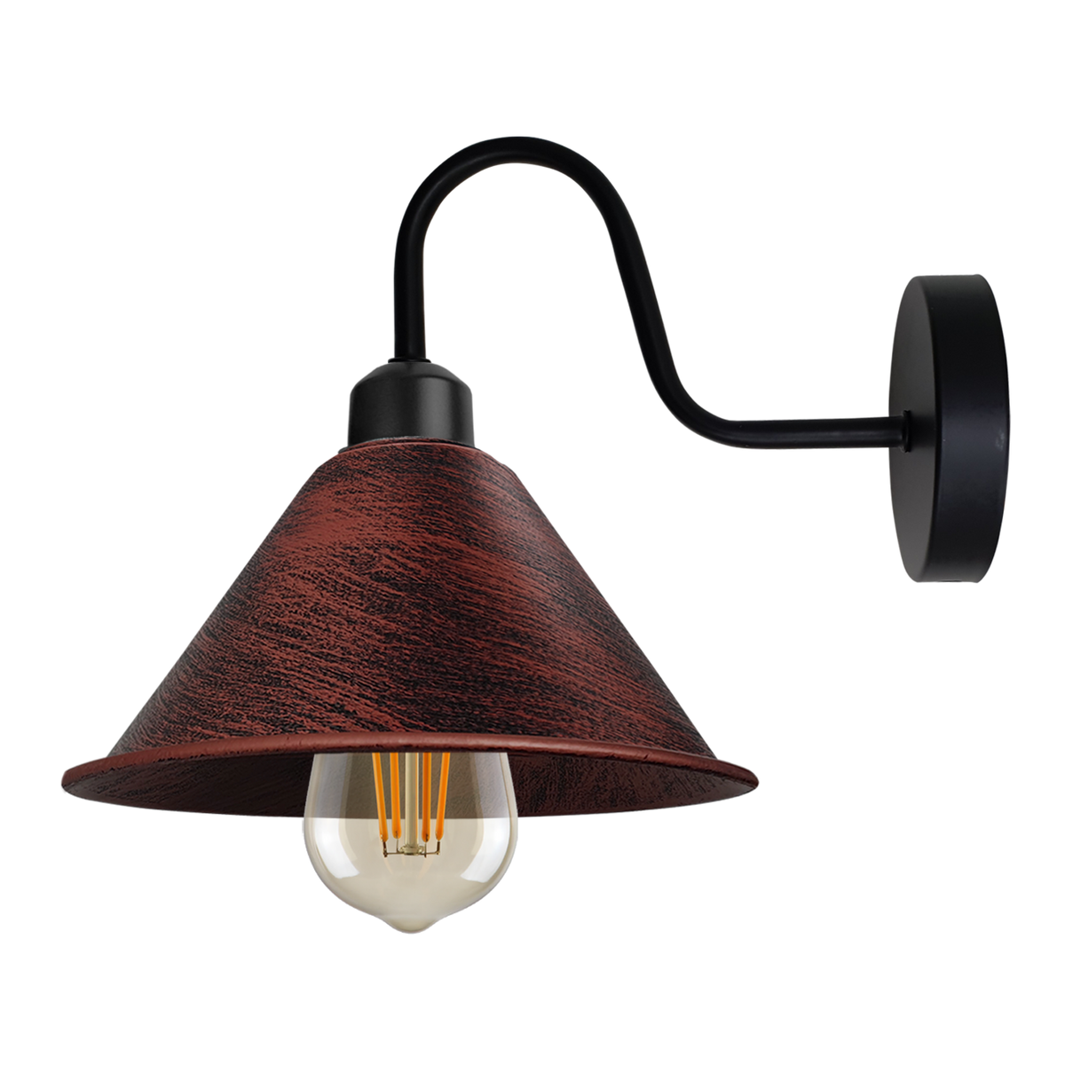 cortex-london-york-red-vintage-swan-neck-wall-light-e27-metal-cone-shade