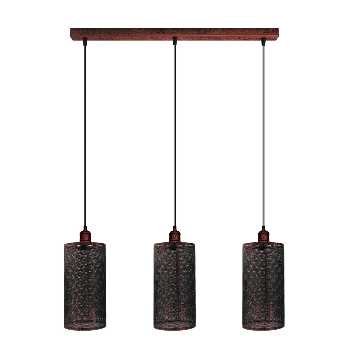 cortex-london-york-vintage-rustic-red-three-head-e27-metal-pendant-light