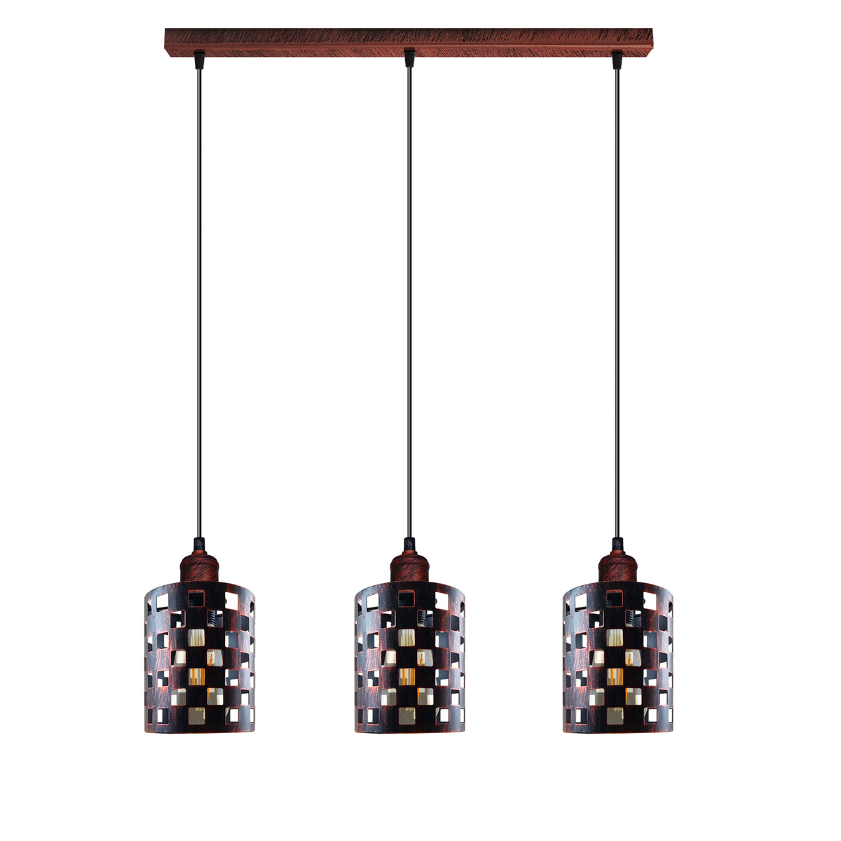 cortex-london-windsor-rustic-red-3-head-e27-metal-cage-pendant-light