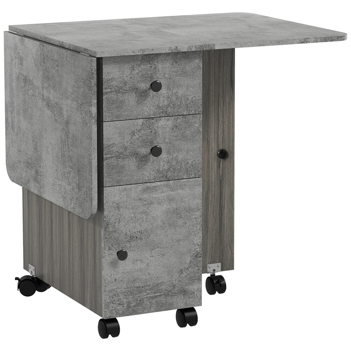 cortex-london-windsor-folding-dining-table-grey-marble-storage