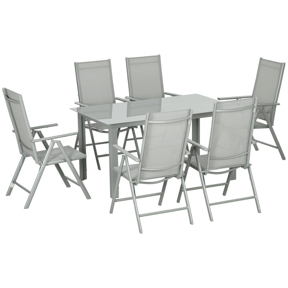 cortex-london-windsor-aluminium-garden-dining-set-six-adjustable-chairs-grey