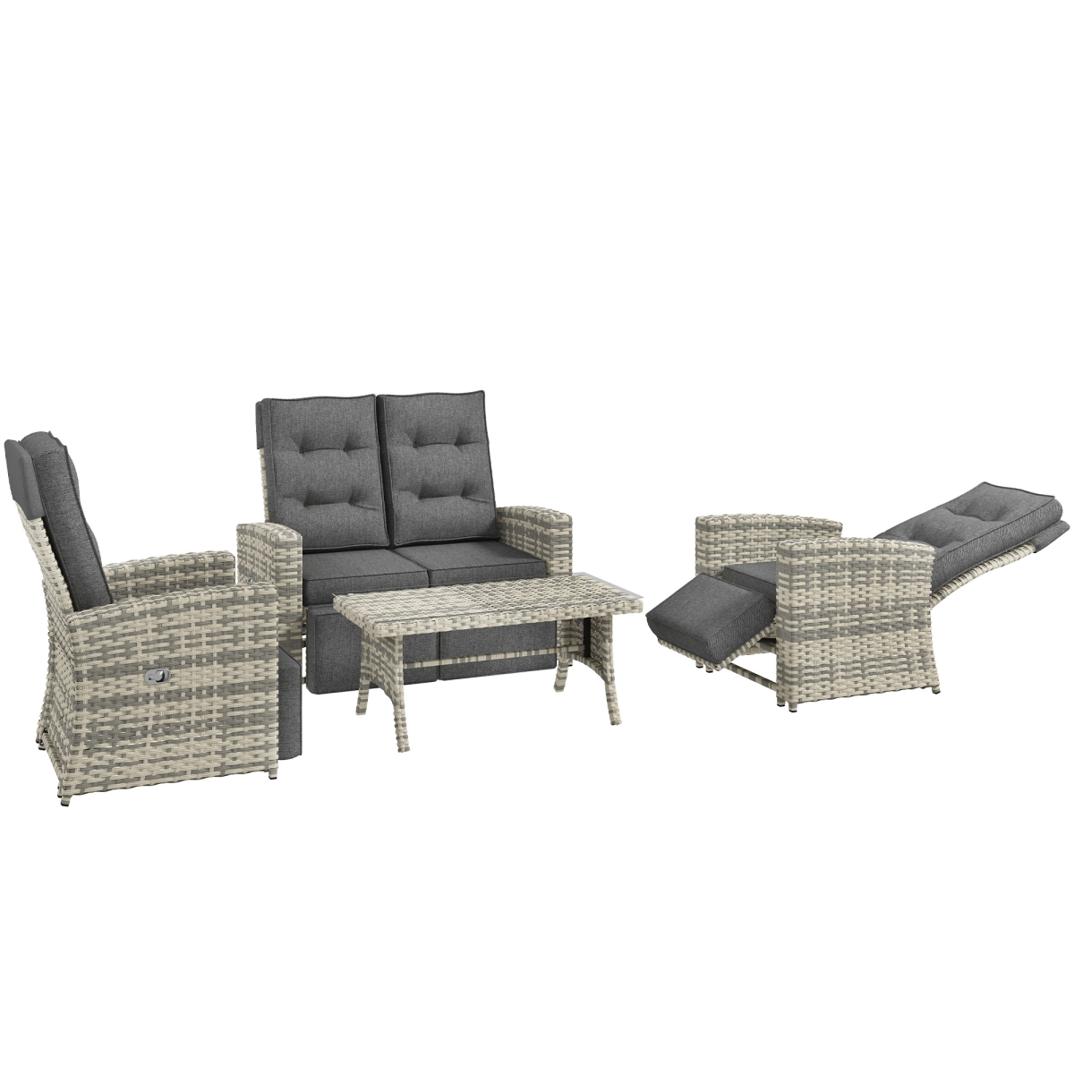 cortex-london-windsor-light-grey-reclining-rattan-garden-furniture-set