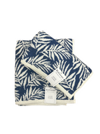 cortex-london-botanical-leaf-turkish-cotton-jacquard-towel-white-leaf-design-coloured-background