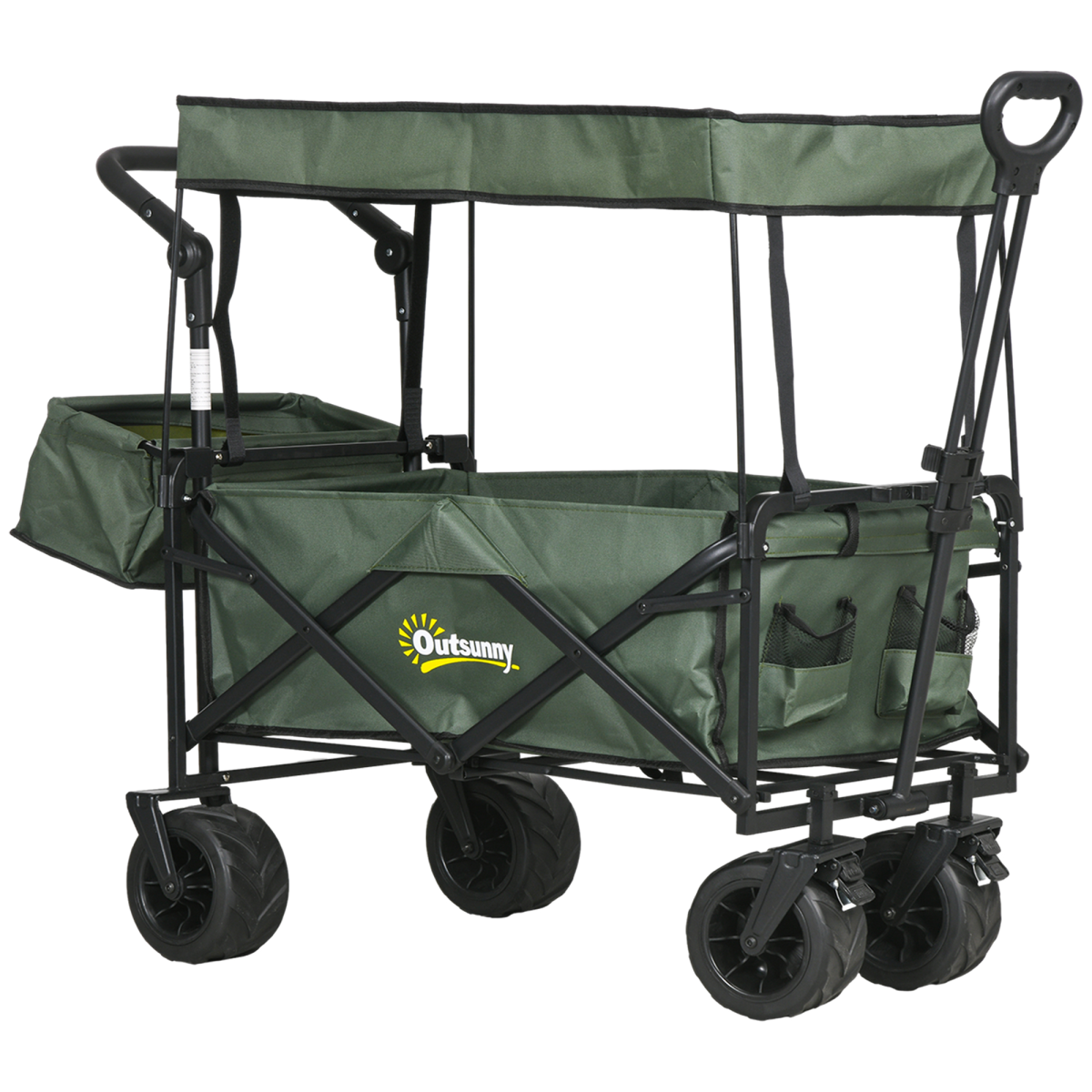 cortex-london-windsor-outdoor-push-pull-wagon-stroller-cart-canopy