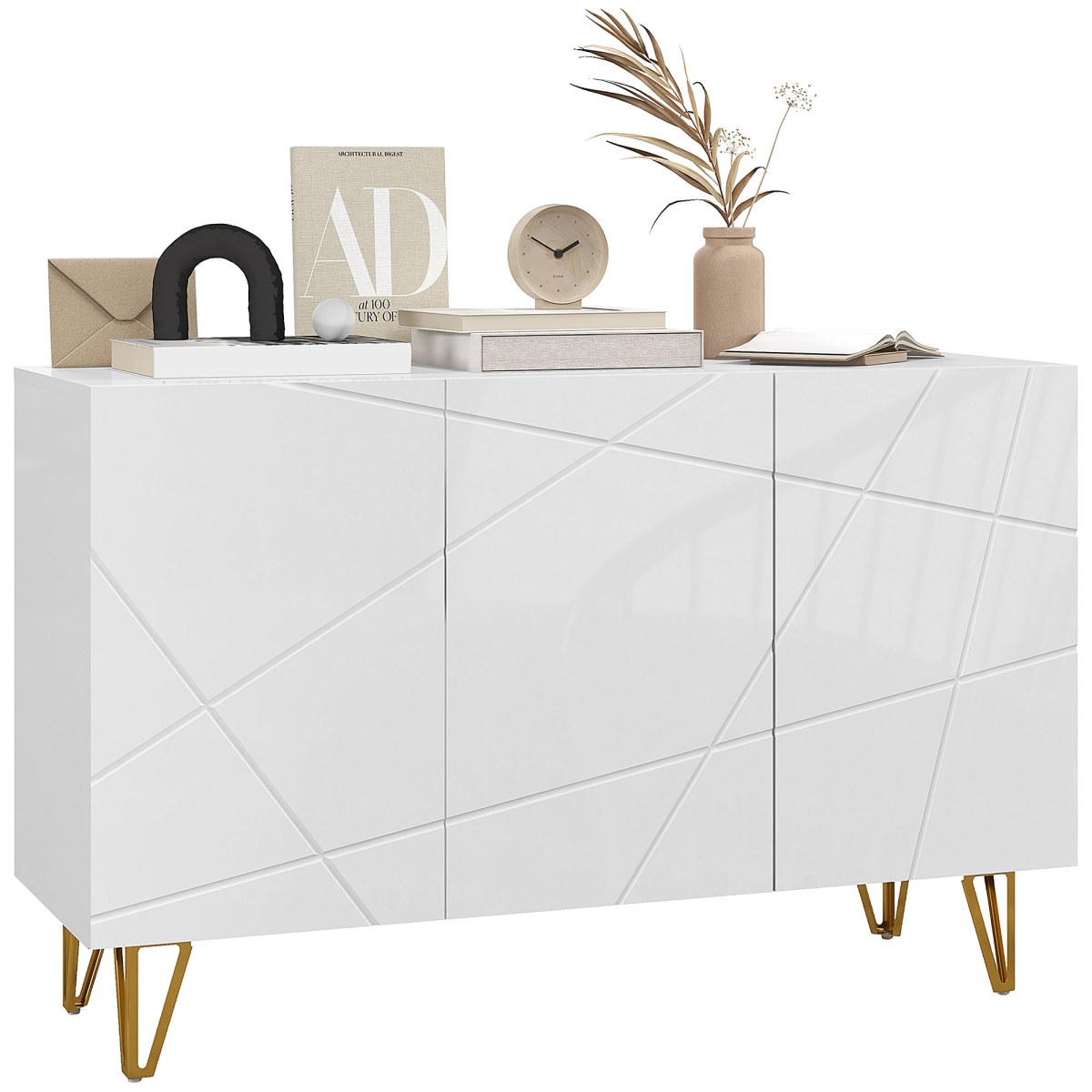 cortex-london-kensington-high-gloss-black-gold-tone-storage-cabinet-adjustable-shelves