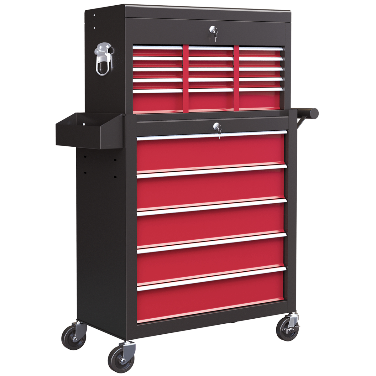 cortex-london-windsor-homcom-red-steel-rolling-tool-chest-14-drawers