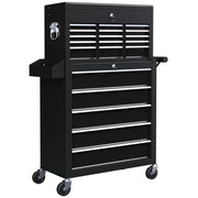 cortex-london-windsor-homcom-red-steel-rolling-tool-chest-14-drawers