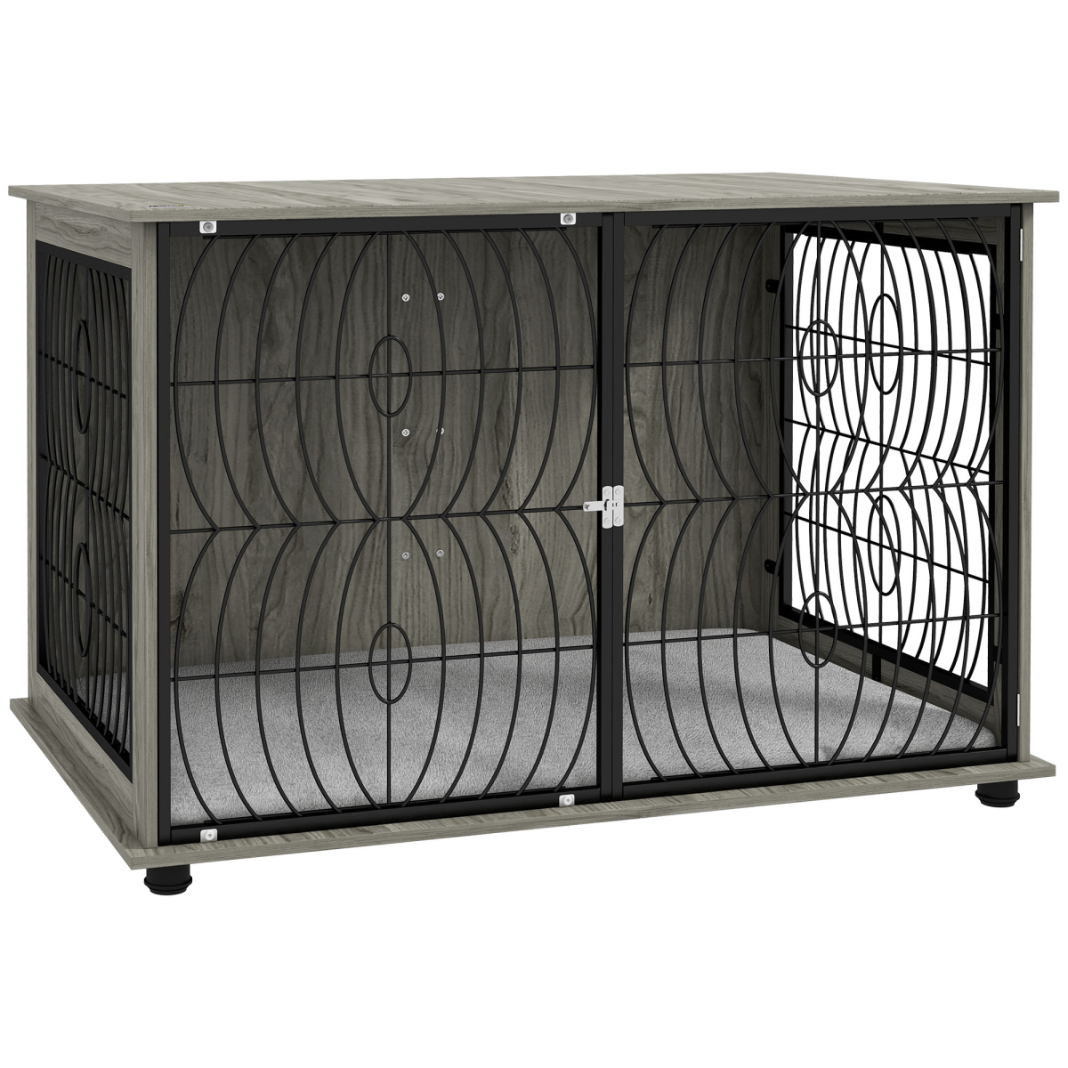 cortex-london-windsor-grey-dog-crate-end-table-medium-dogs