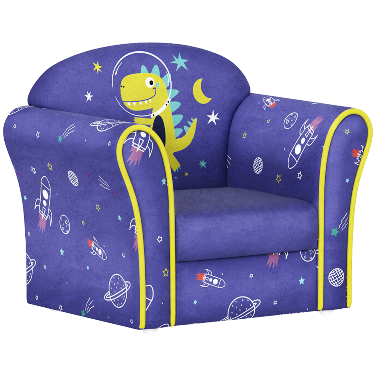 cortex-london-windsor-planet-dinosaur-kids-sofa-chair-blue
