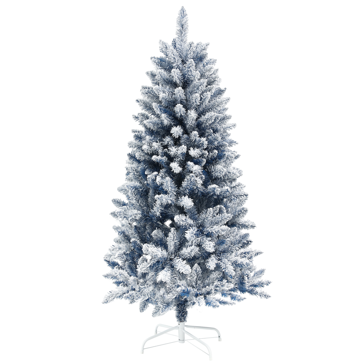 cortex-london-yorkshire-blue-snow-flocked-christmas-tree-5-foot