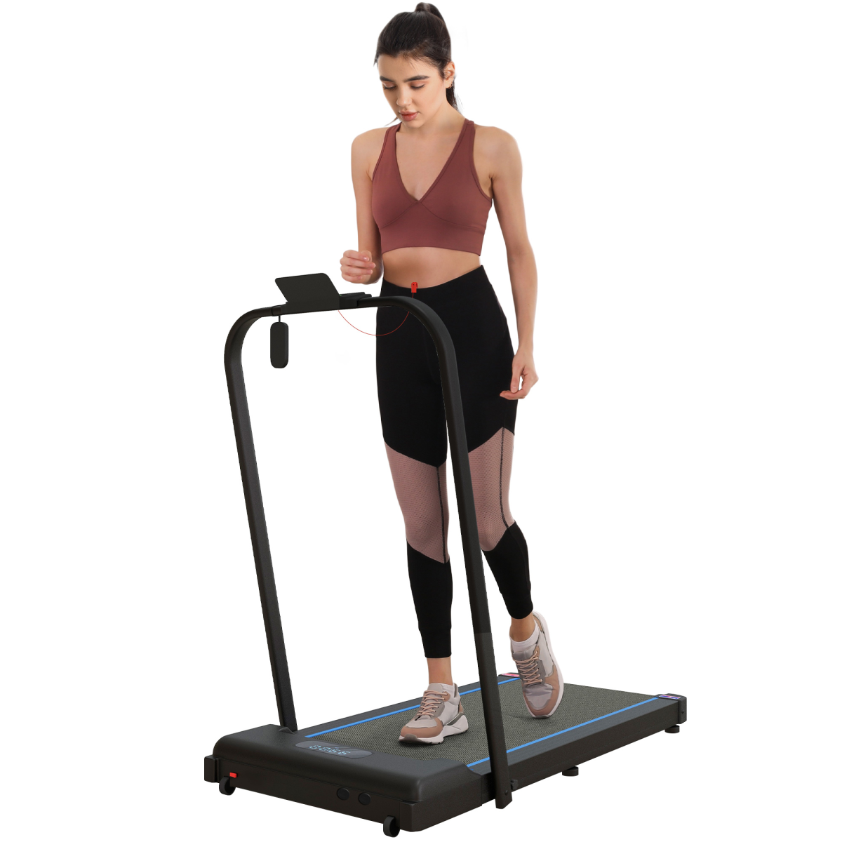 cortex-london-york-foldable-treadmill-remote-control