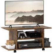 cortex-london-york-rustic-brown-tv-cabinet-stand-with-three-tier-storage-and-castor-wheels