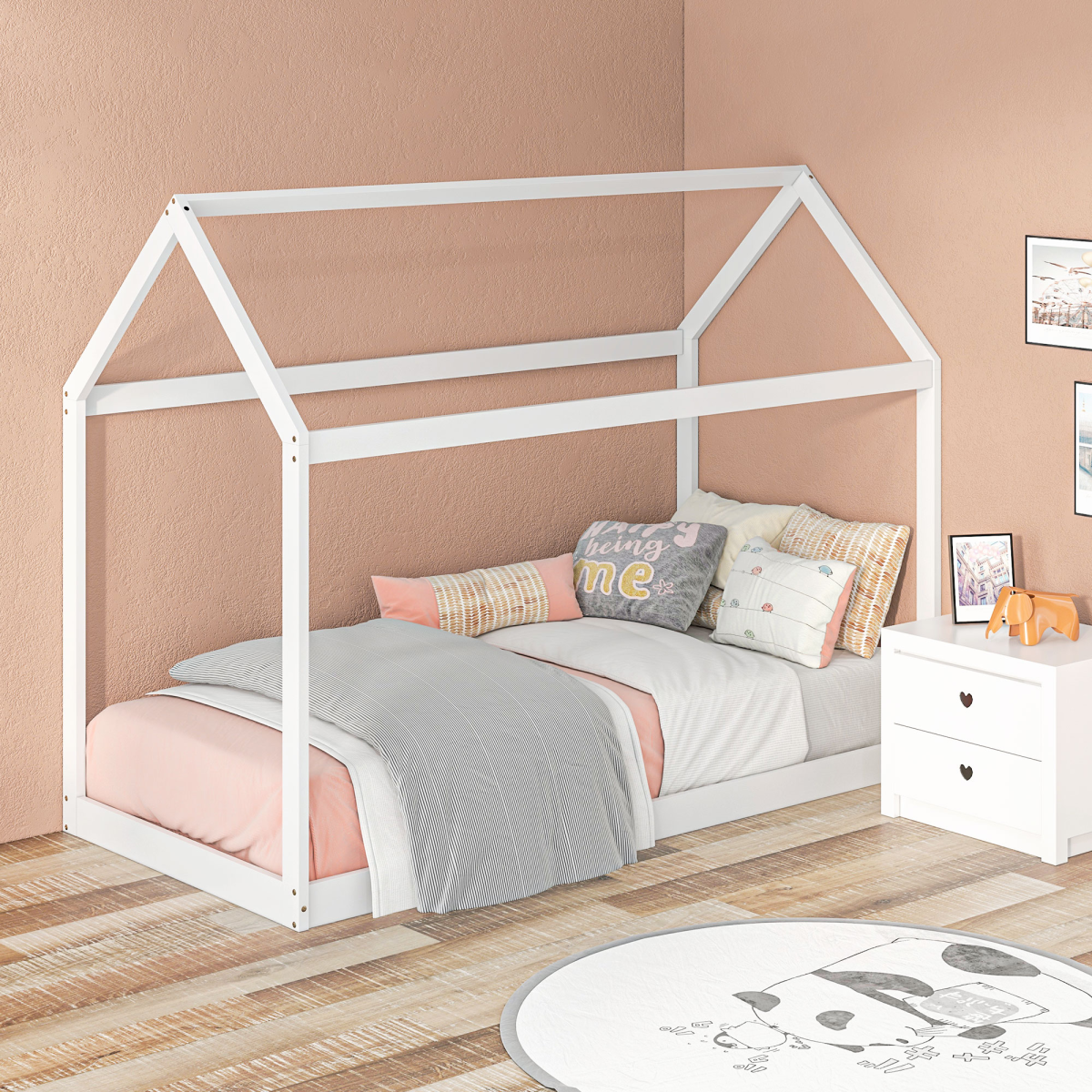 cortex-london-windsor-grey-pine-tree-house-single-bed-frame