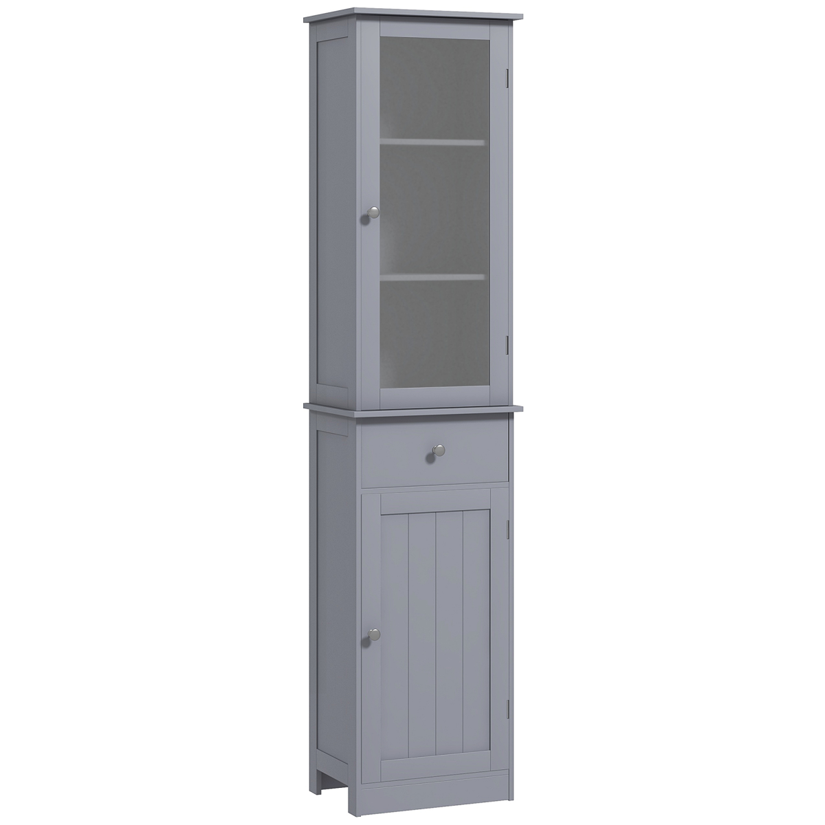 cortex-london-windsor-grey-storage-tower-cabinet-shelves-drawer