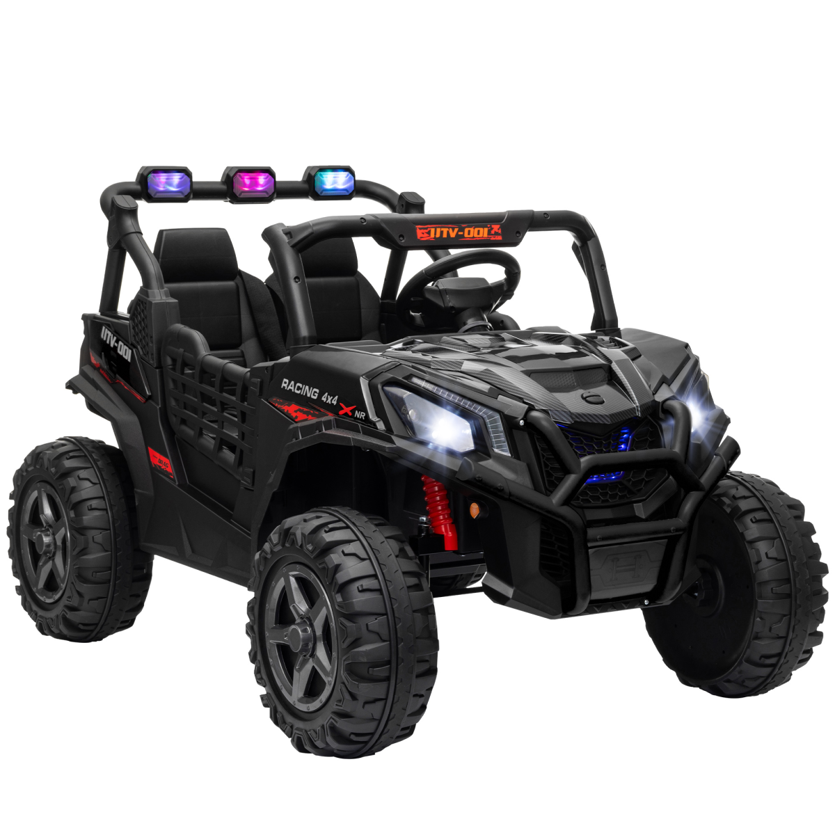 cortex-london-windsor-24v-two-seater-khaki-kids-electric-car-remote-control