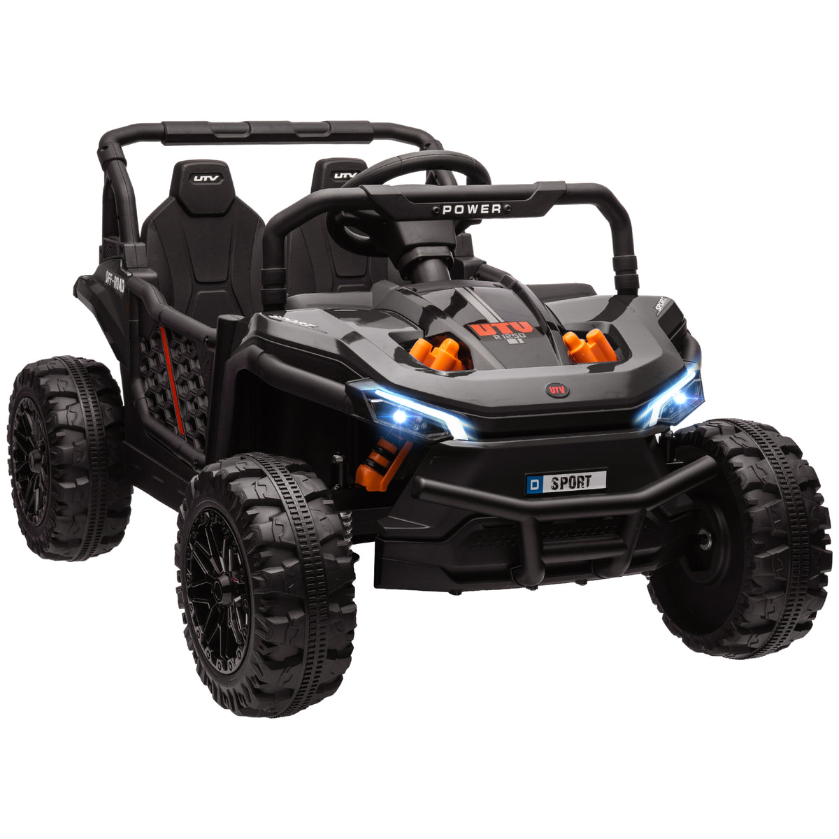 cortex-london-windsor-12v-kids-electric-ride-on-truck-brown