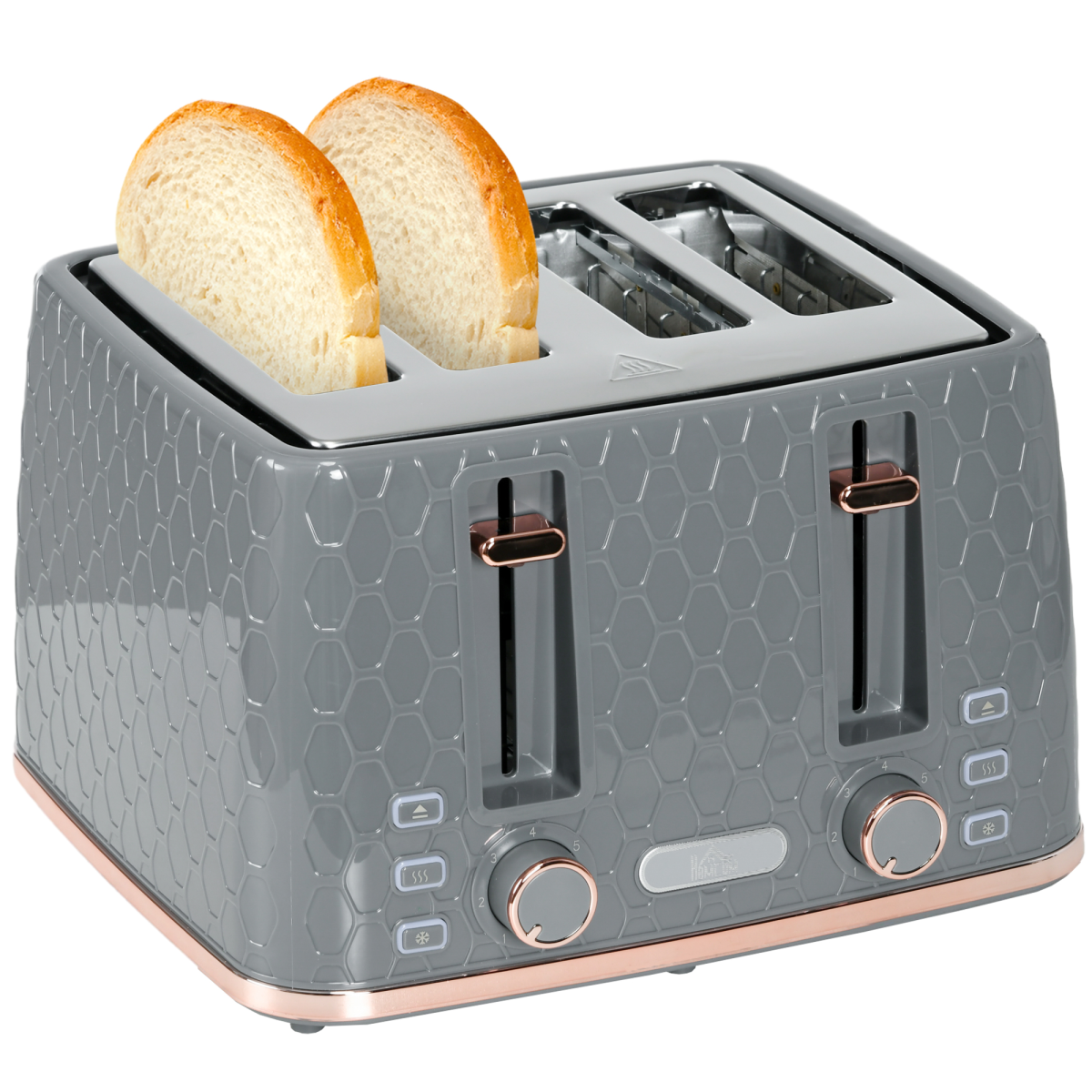 cortex-london-windsor-four-slot-1600w-honeycomb-toaster-black
