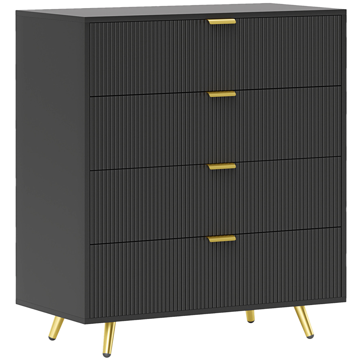 cortex-london-windsor-black-four-drawer-chest-mdf-particleboard
