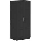 cortex-london-windsor-black-double-wardrobe-hanging-rail