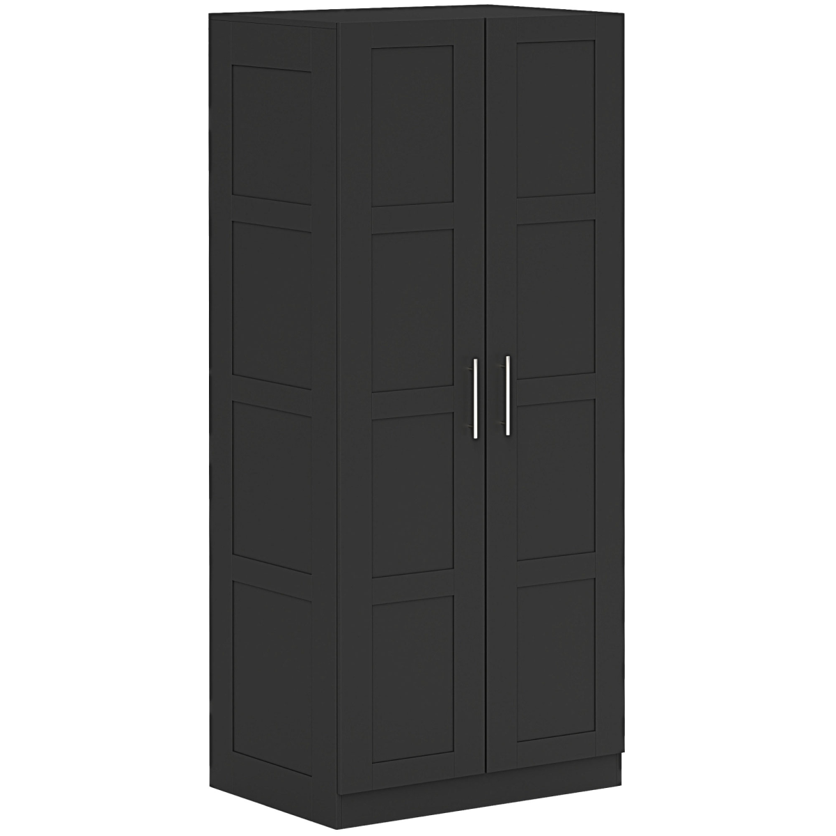 cortex-london-windsor-black-double-wardrobe-hanging-rail