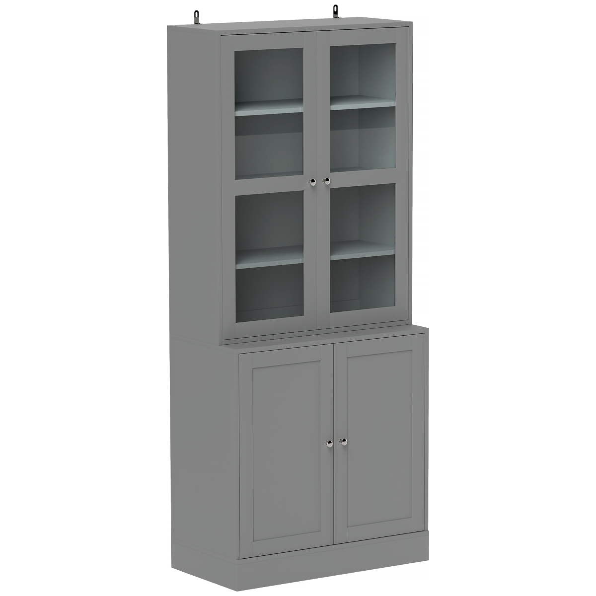 cortex-london-windsor-modern-grey-glass-door-bookcase-storage-cabinet-mdf-tempered-glass