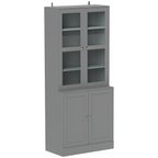 cortex-london-windsor-modern-grey-glass-door-bookcase-storage-cabinet-mdf-tempered-glass