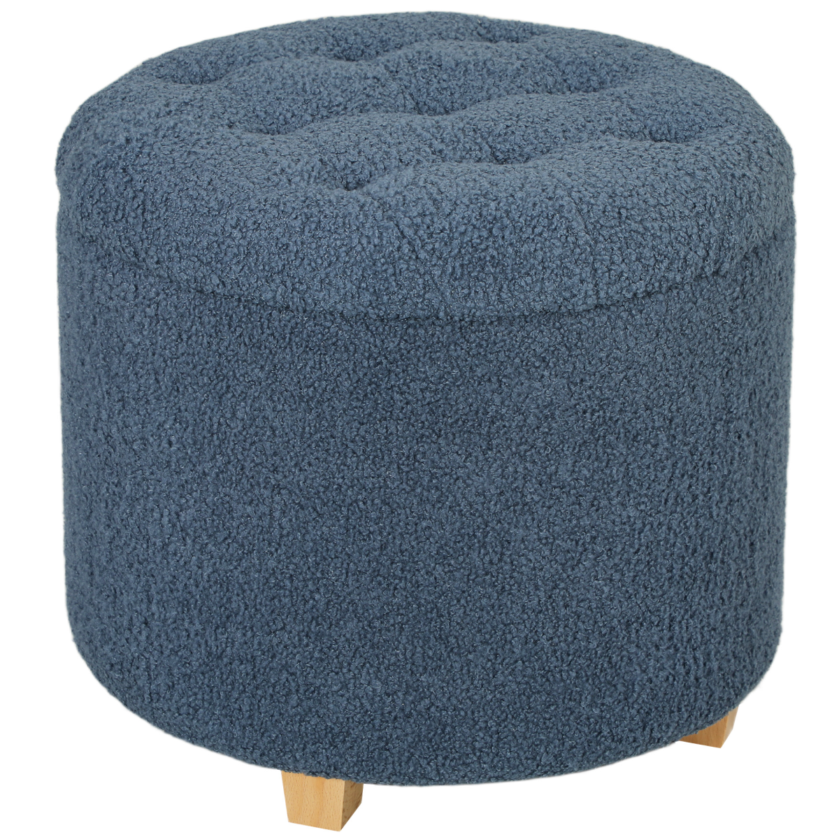 cortex-london-kensington-blue-teddy-fleece-storage-ottoman