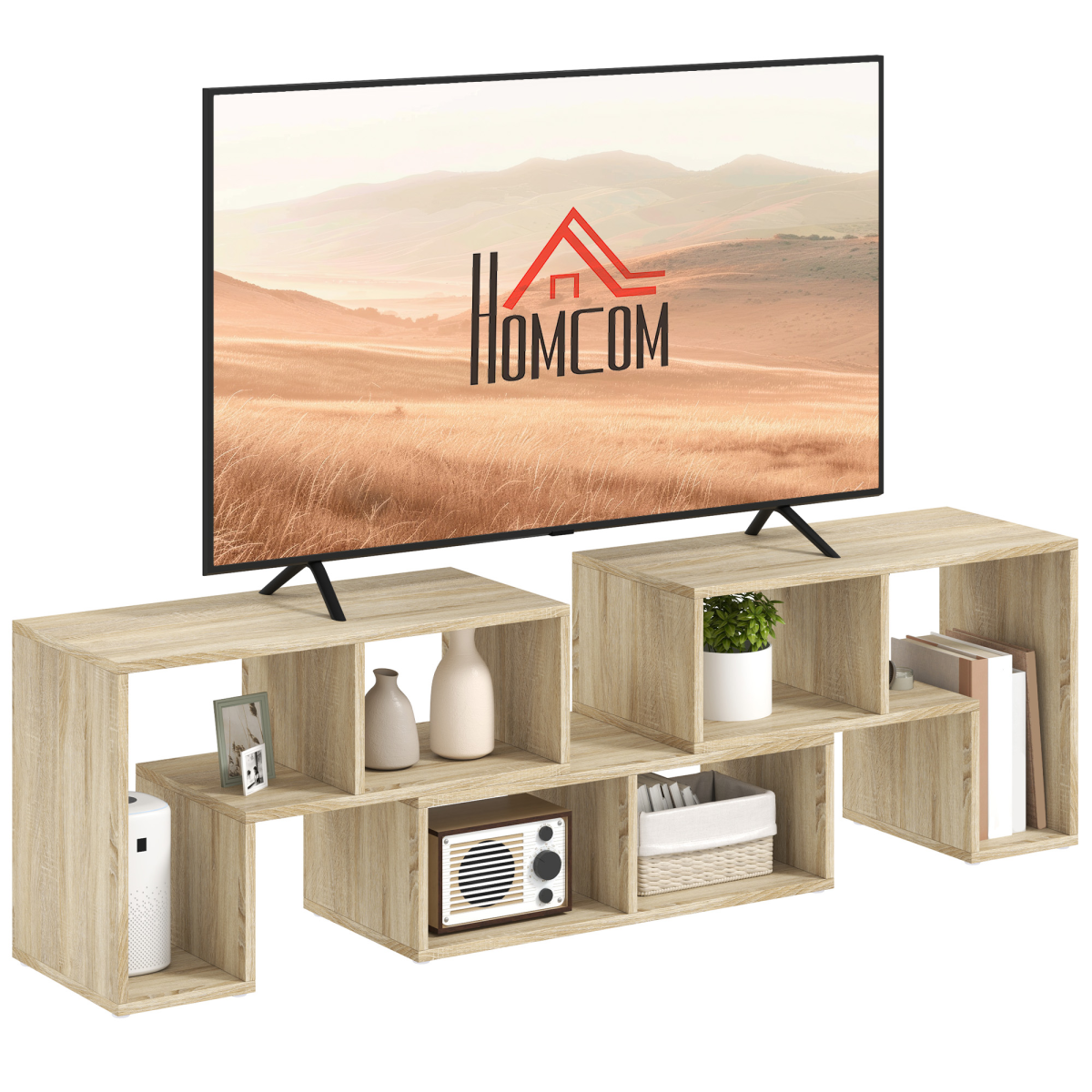 cortex-london-york-extendable-tv-unit-black-wood-grain-for-tvs-up-to-75-inches