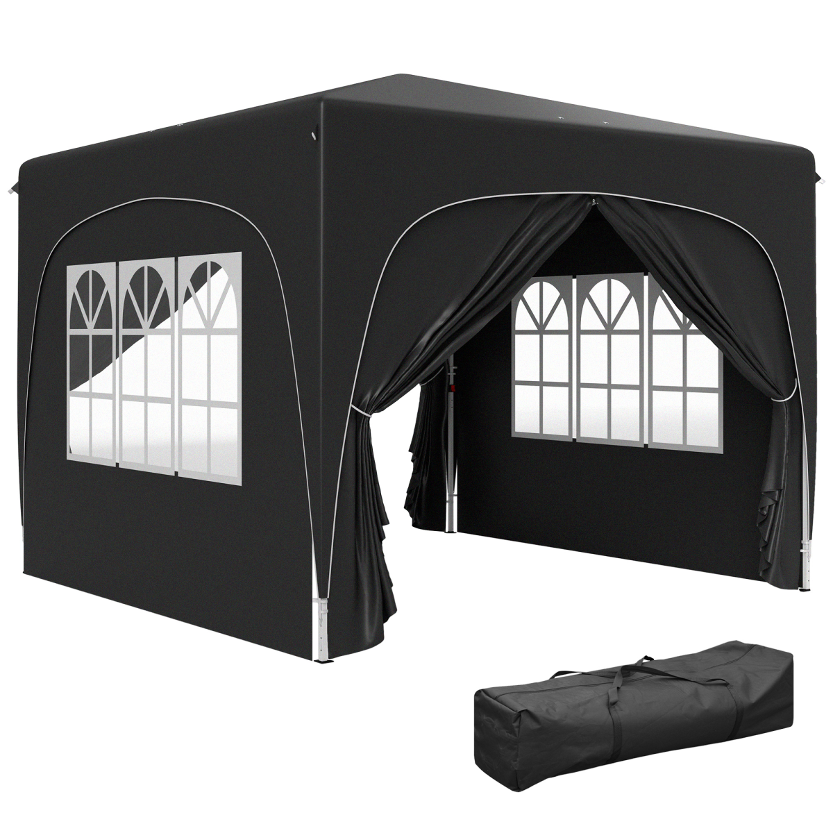 cortex-london-windsor-3-x-3m-upf50-pop-up-gazebo-with-sides-carry-bag-black