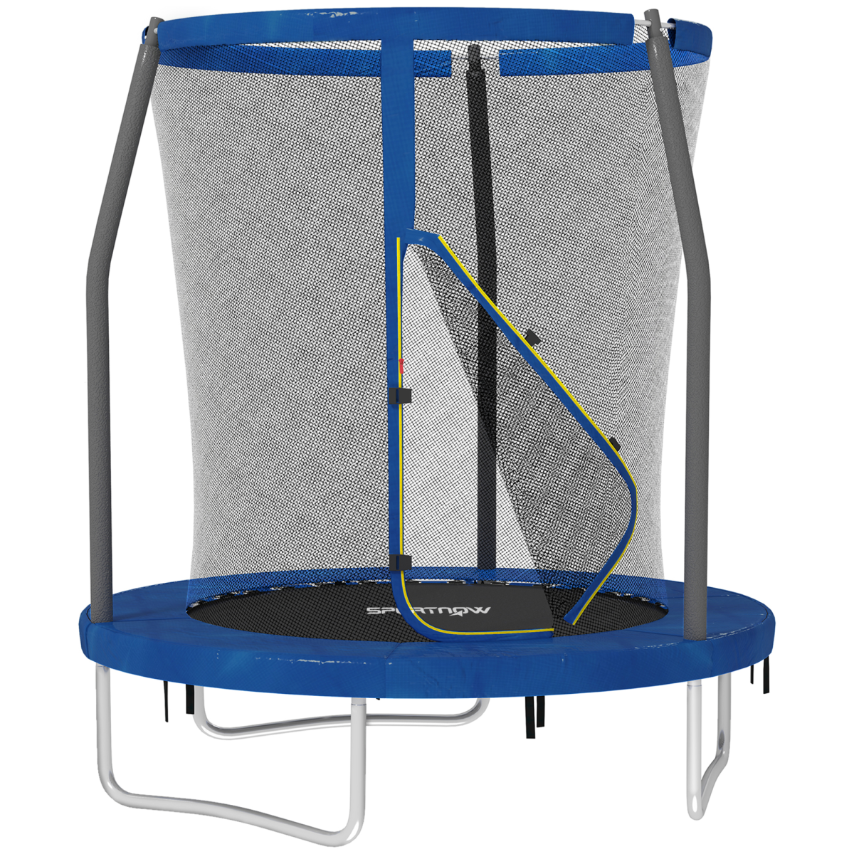 cortex-london-windsor-6ft-outdoor-trampoline-safety-enclosure-blue-black