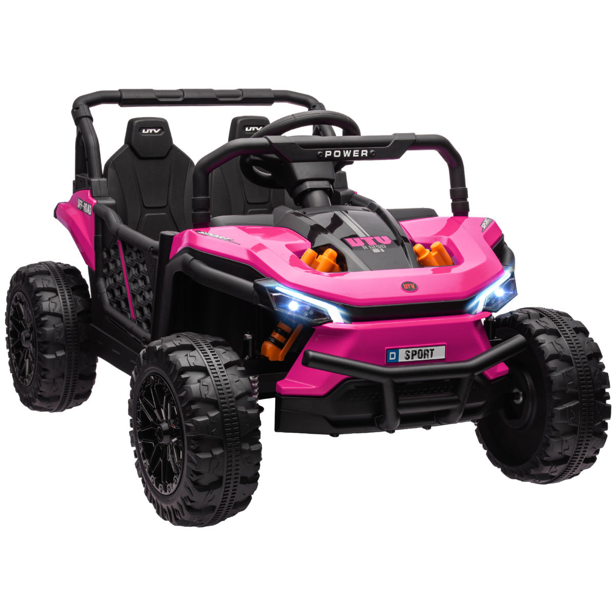 cortex-london-windsor-12v-kids-electric-ride-on-truck-brown