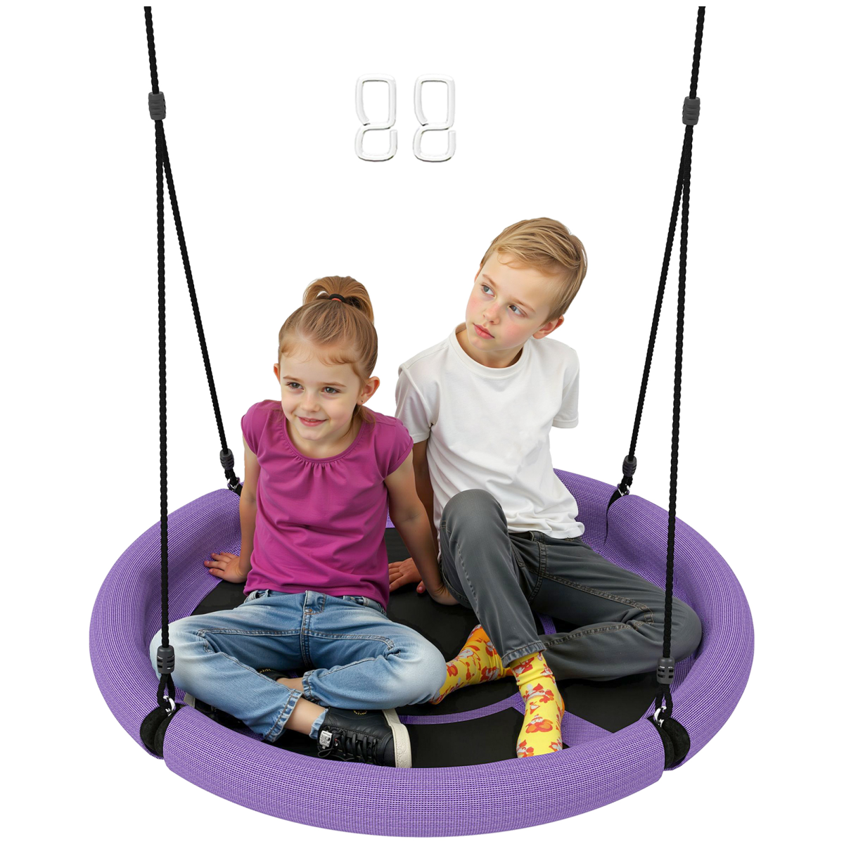 cortex-london-windsor-adjustable-garden-swing-kids-green-black