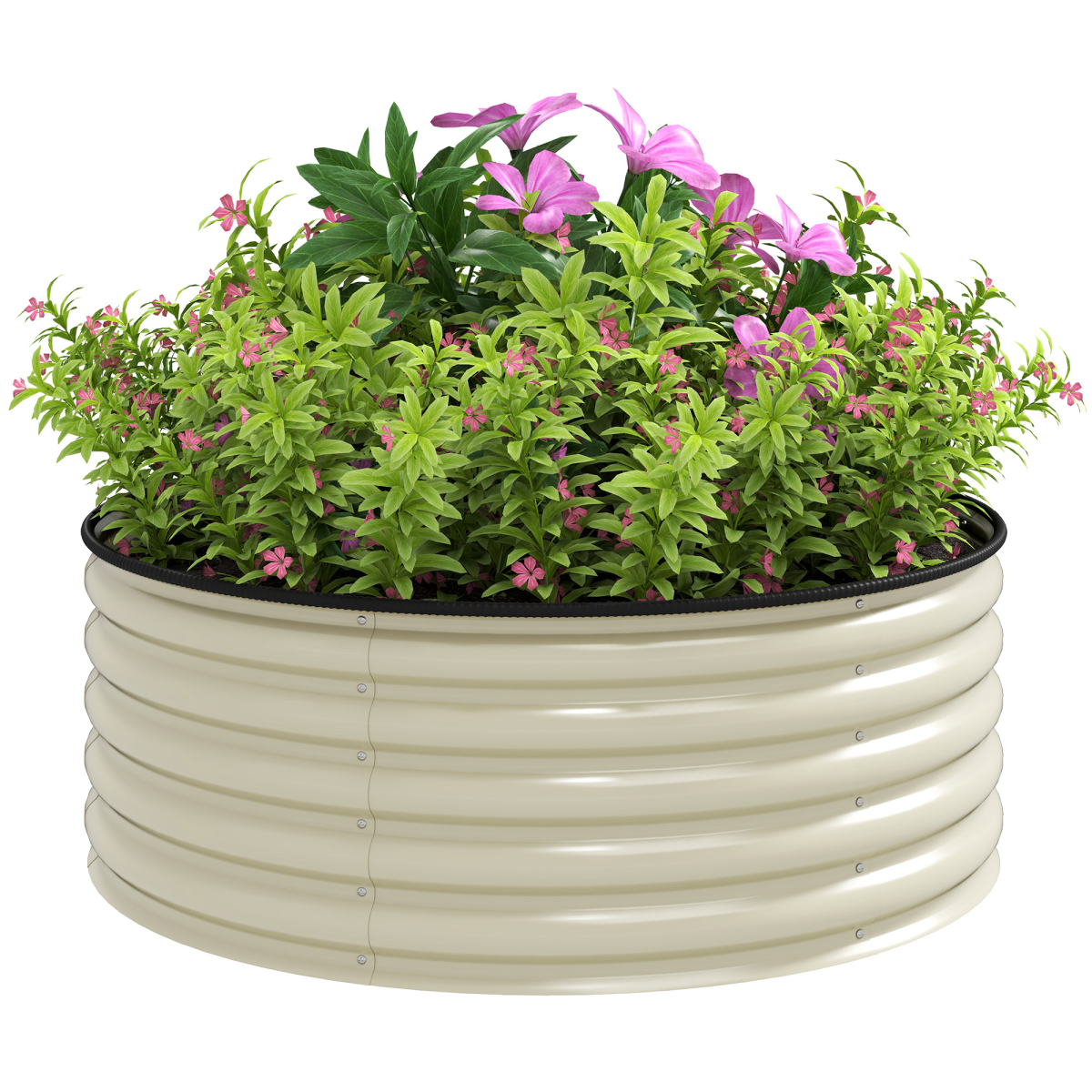cortex-london-windsor-deep-galvanised-steel-garden-planter-dark-grey-gloves