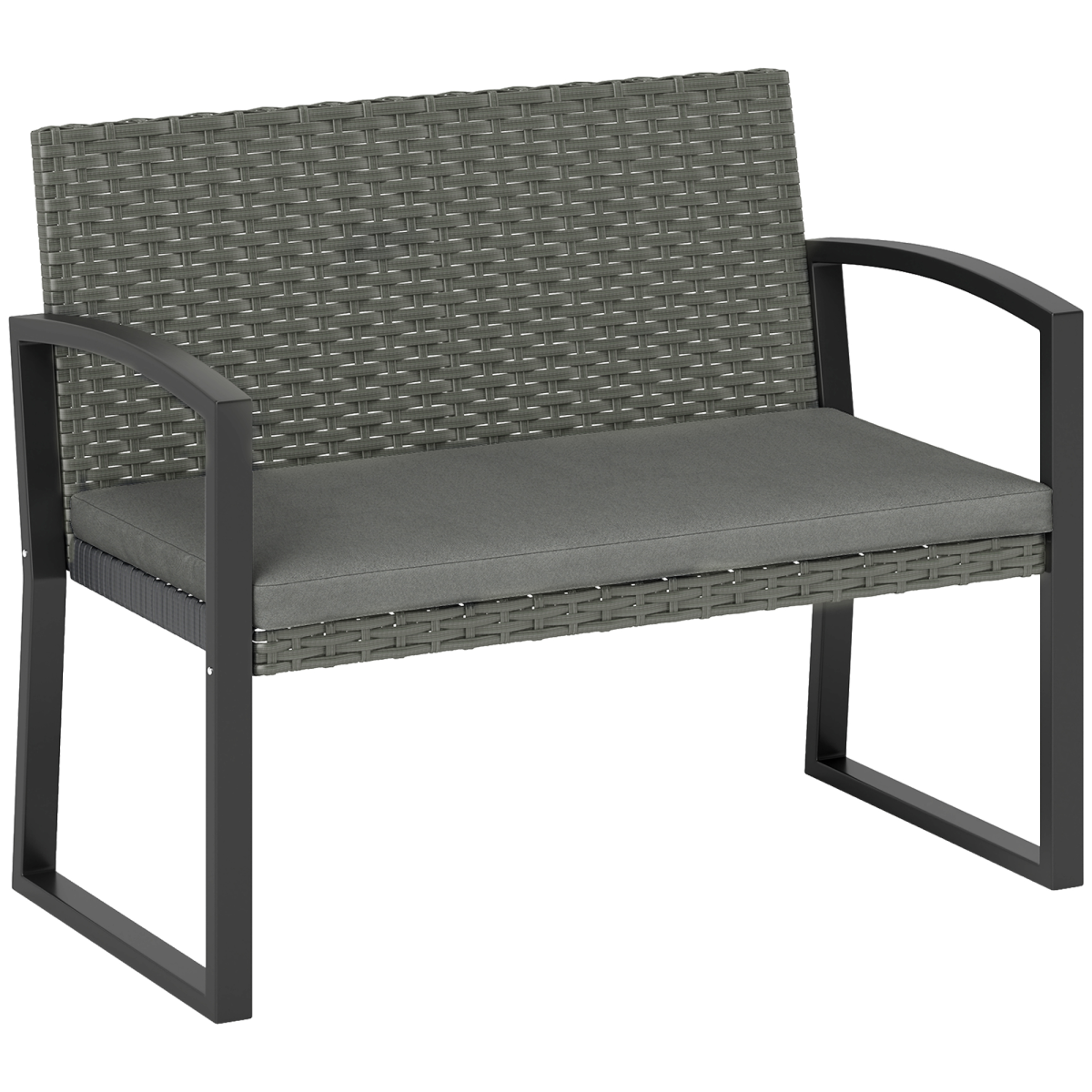cortex-london-windsor-rattan-garden-bench-two-seater-cushion-black-beige