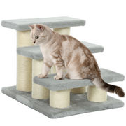 cortex-london-windsor-three-step-pet-stairs-grey-plush-particle-board