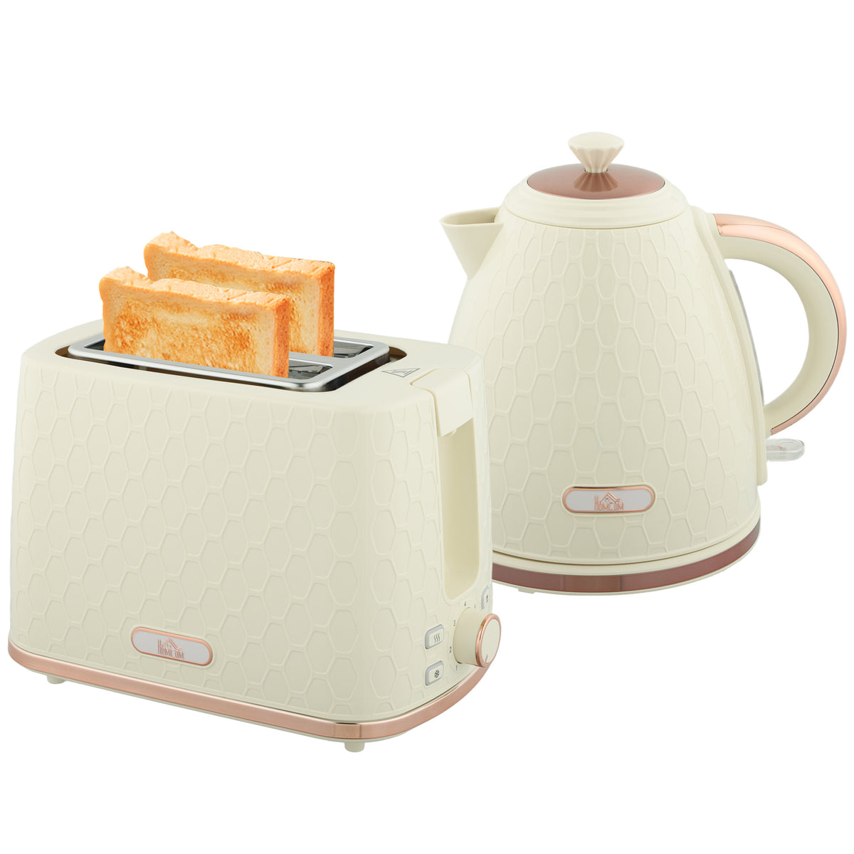 cortex-london-windsor-beige-honeycomb-kettle-and-two-slice-toaster-set