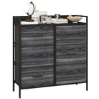 cortex-london-york-homcom-rustic-brown-seven-drawer-chest-of-drawers-with-shelves