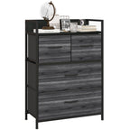 cortex-london-york-homcom-rustic-brown-seven-drawer-chest-of-drawers-with-shelves