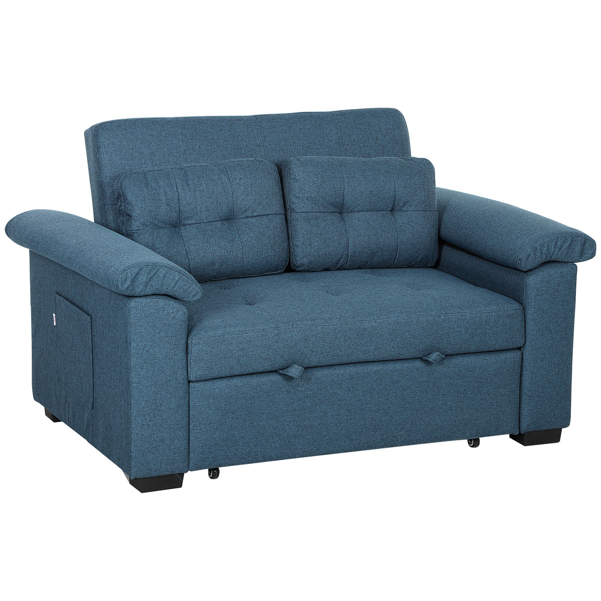 cortex-london-windsor-blue-click-clack-two-seater-sofa-bed