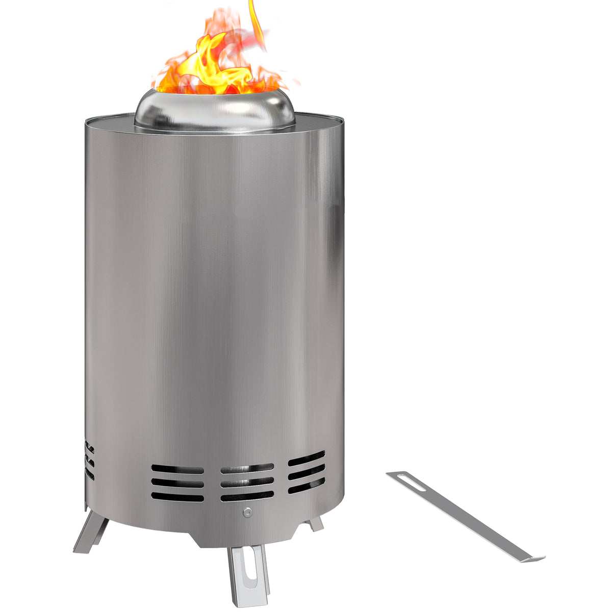cortex-london-york-smokeless-outdoor-fire-pit-black-stainless-steel