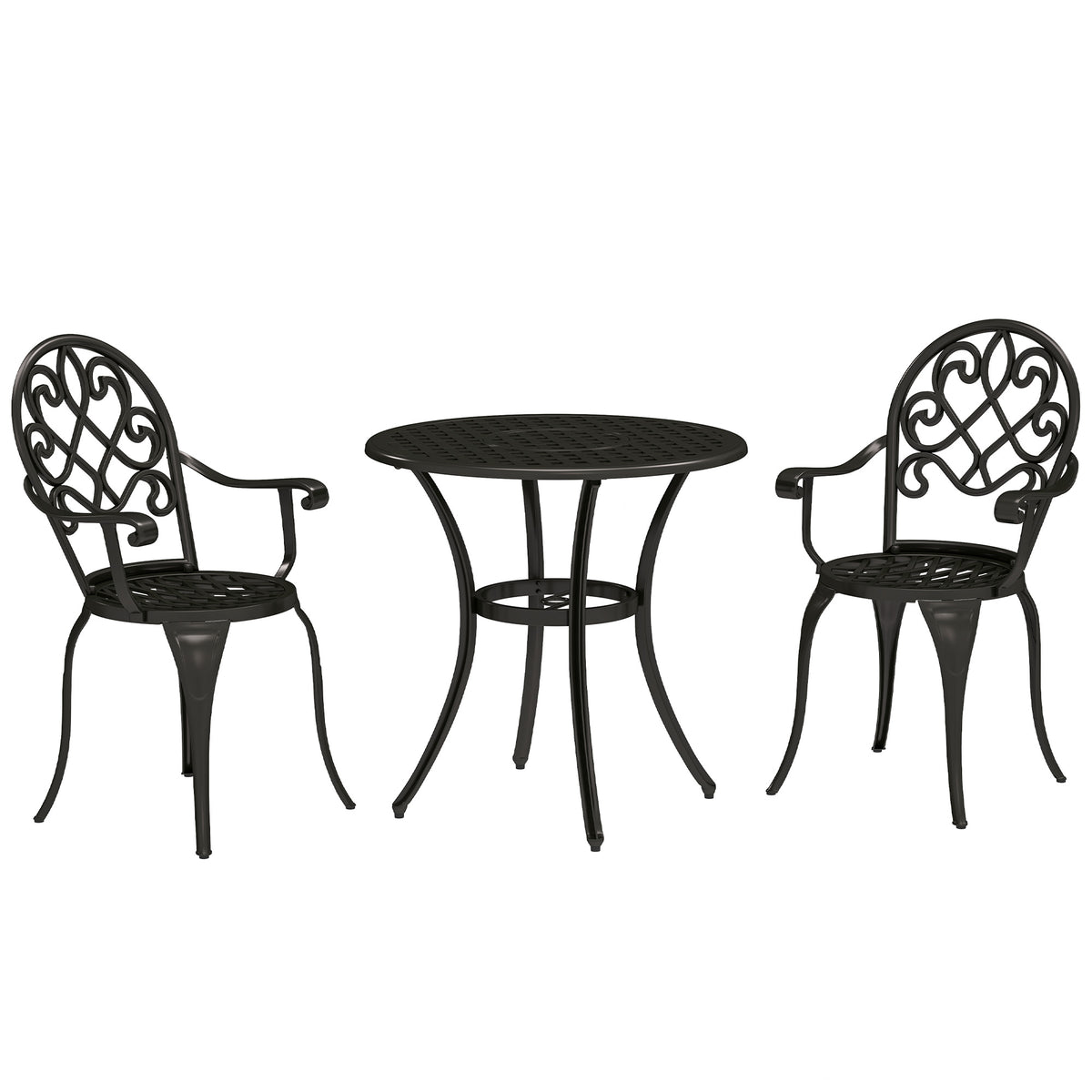 cortex-london-windsor-aluminium-garden-bistro-set-black